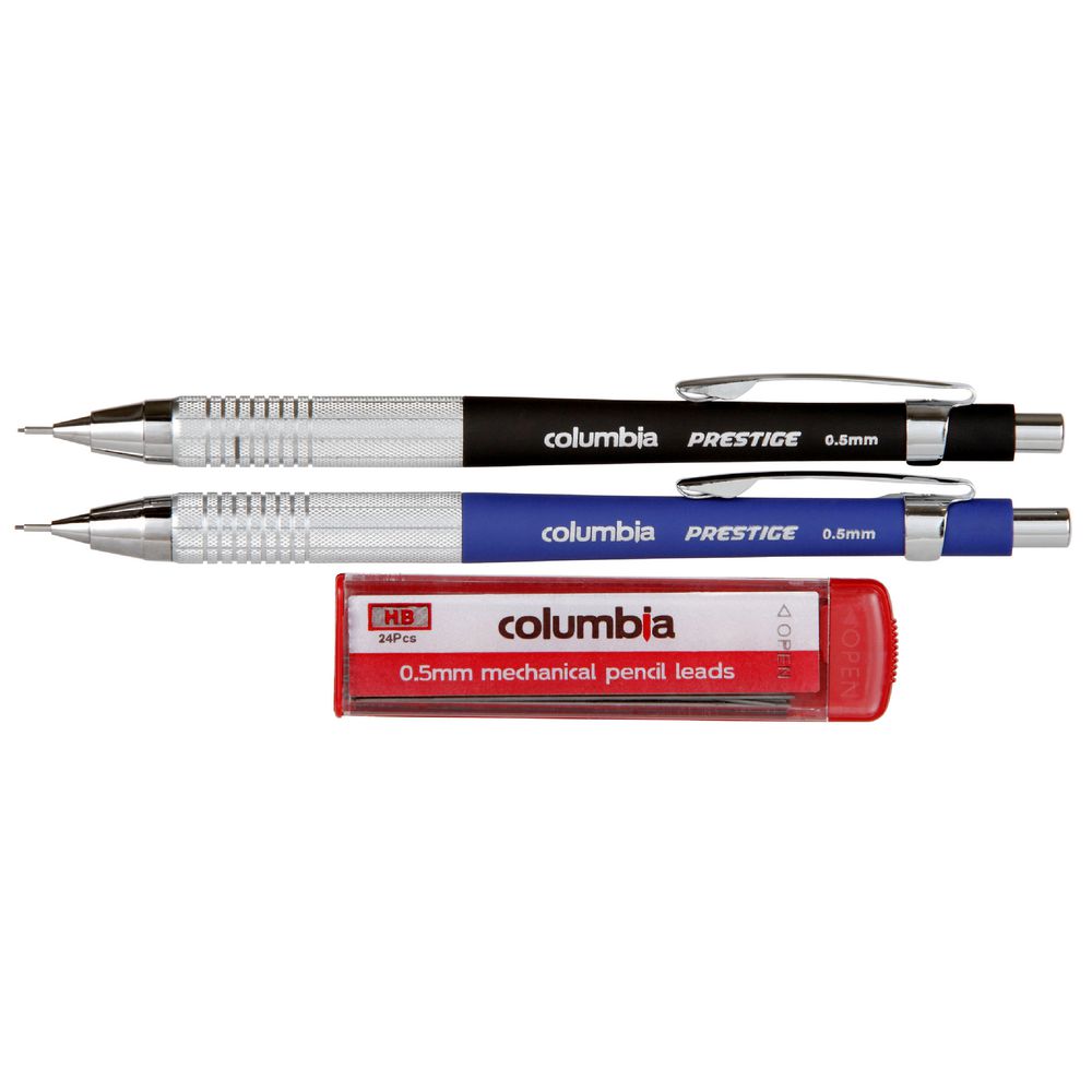 Columbia Premium Mechanical Pencil with Lead 2 Pack