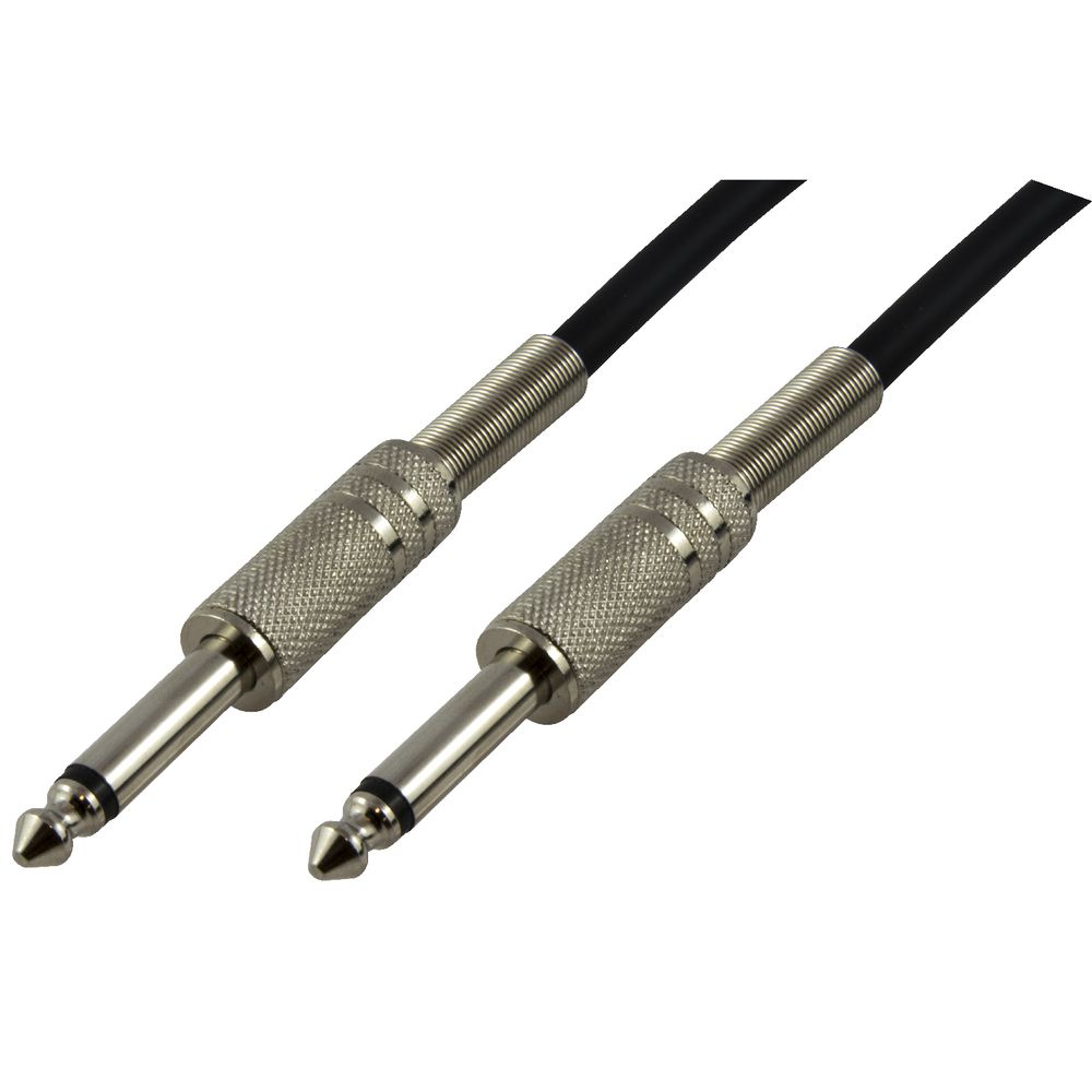 Comsol Male to Male 6.35mm Mono Instrument Cable 3m