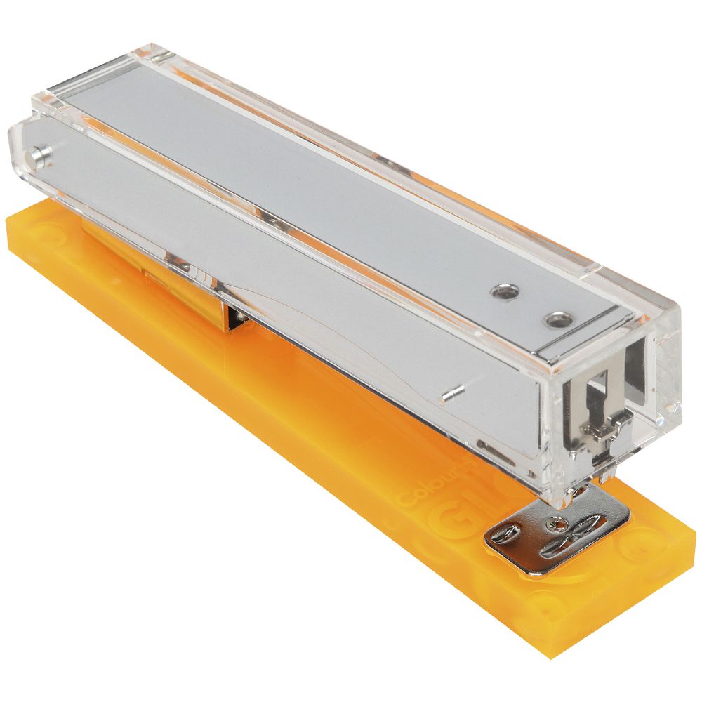 Colourhide Glo My Glowing Acrylic Stapler Orange