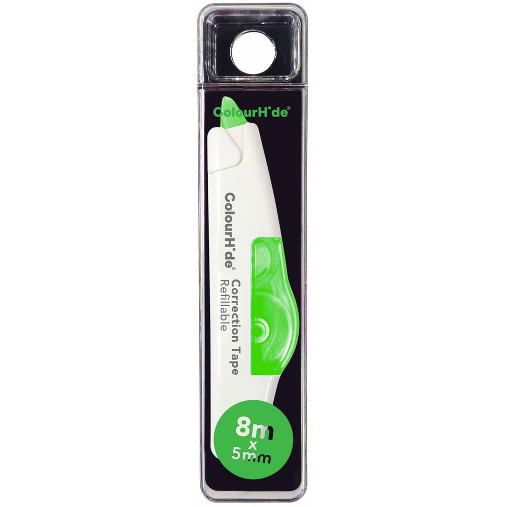 ColourHide Correction Tape 5mm x 8m Green