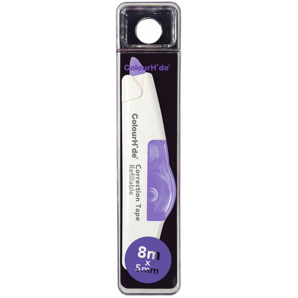 ColourHide Correction Tape 5mm x 8m Purple