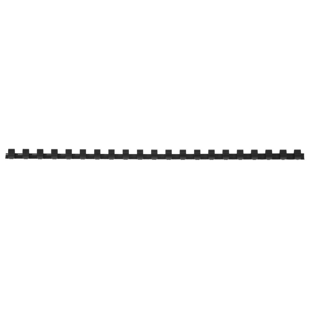 GBC Binding Comb 21 Loop Plastic 10mm Black 100 Pack