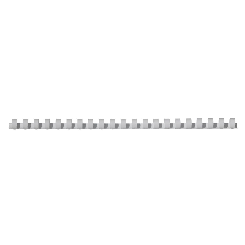 GBC Binding Comb 21 Loop Plastic 12mm White 25 Pack