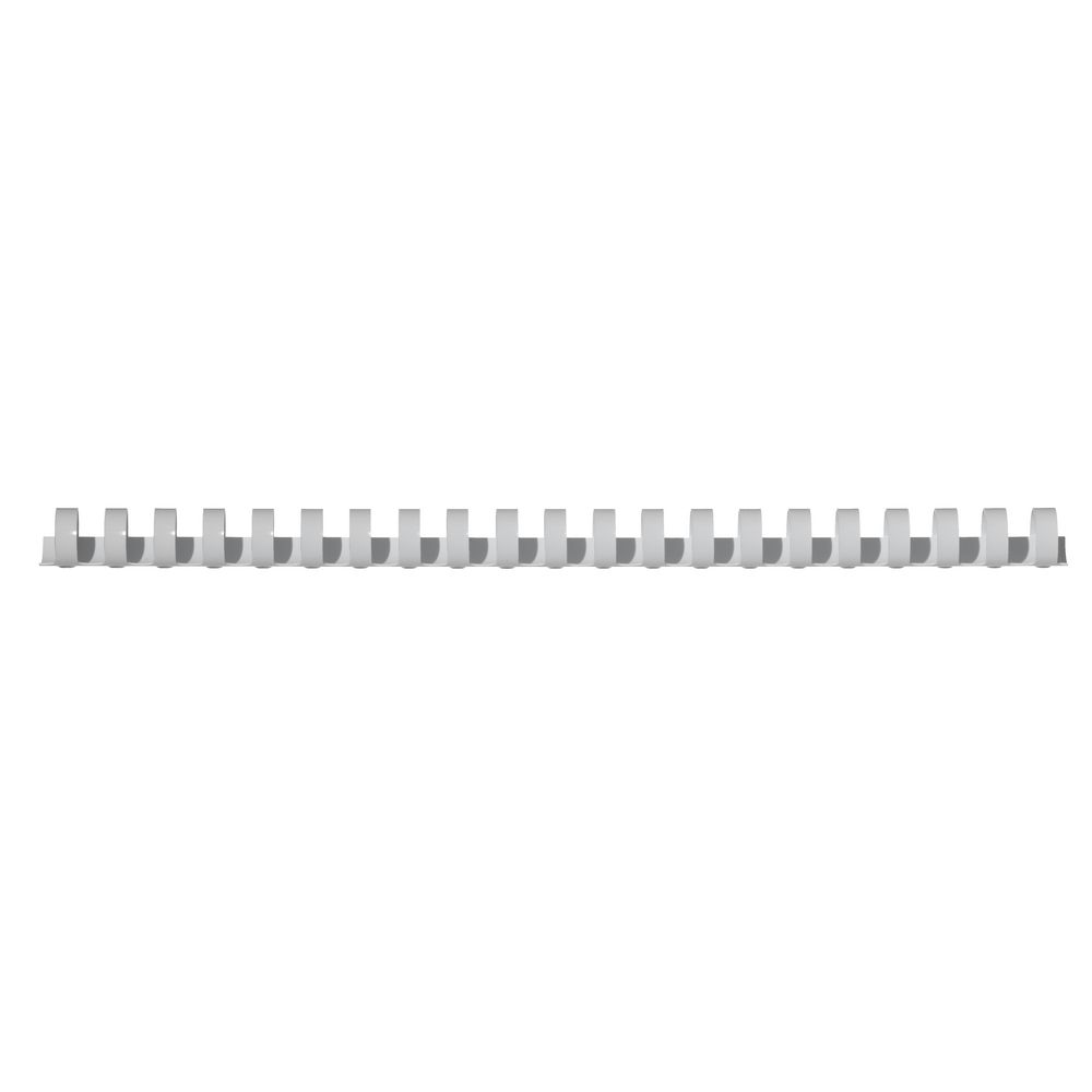 GBC Binding Comb 21 Loop Plastic 16mm White 25 Pack