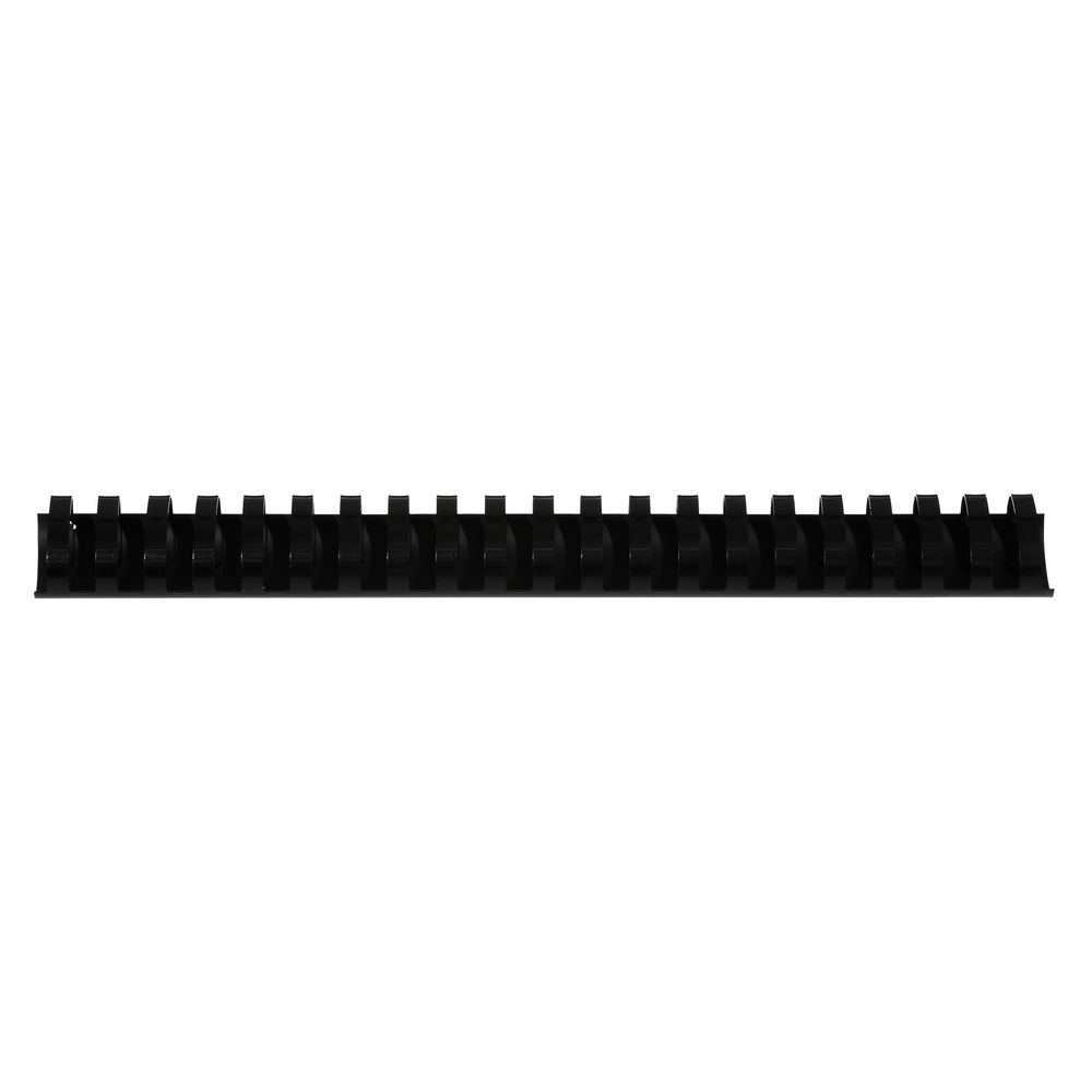 GBC Binding Comb 21 Loop Plastic 38mm Black 20 Pack
