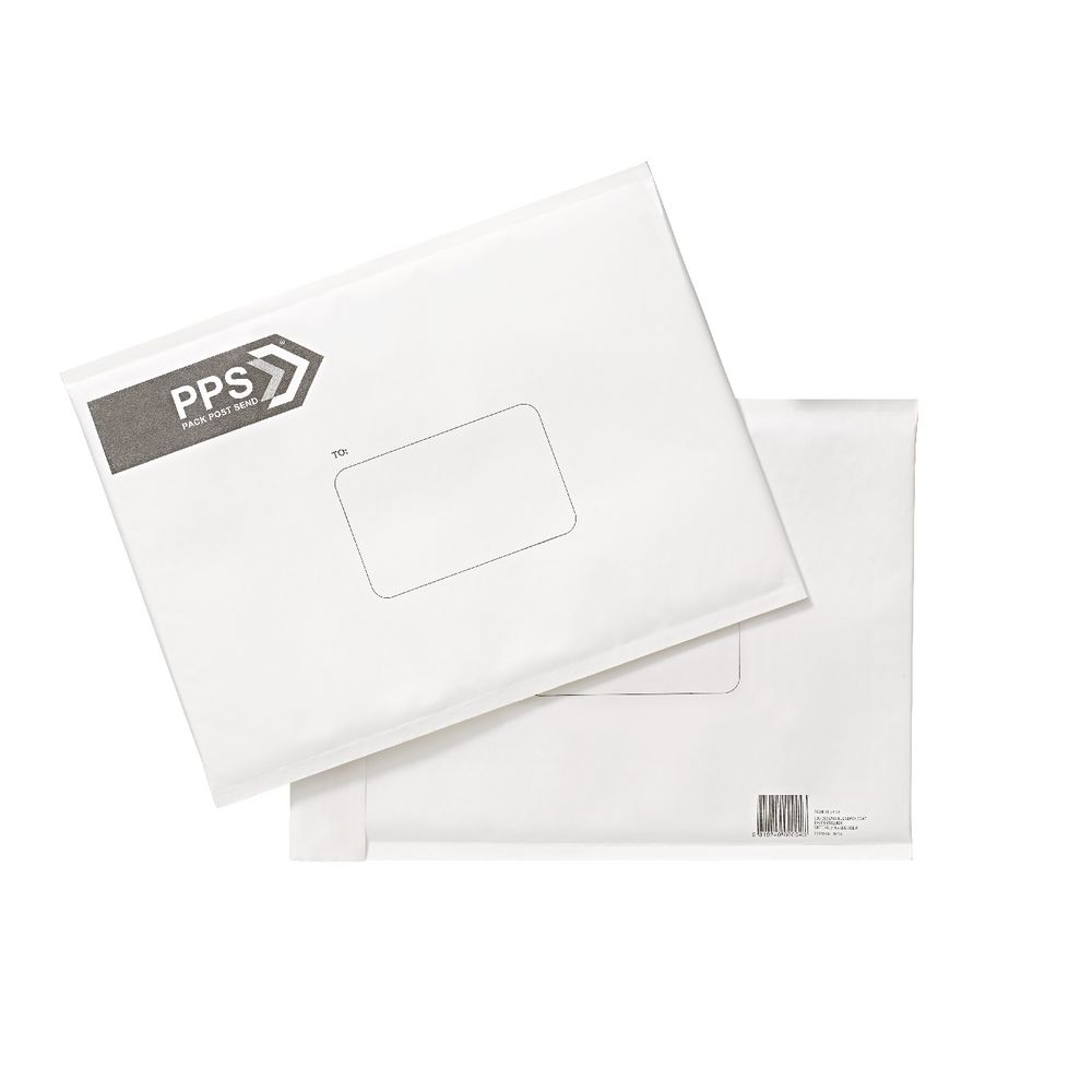 PPS Bubble Lined Size 7 Mailing Bag White 360 x 485mm