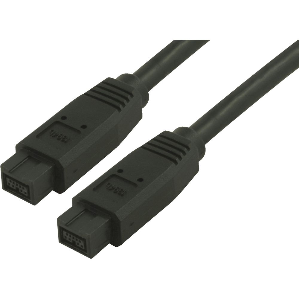Comsol Male 9 Pin to Male 9 Pin FireWire 800 Cable 2m