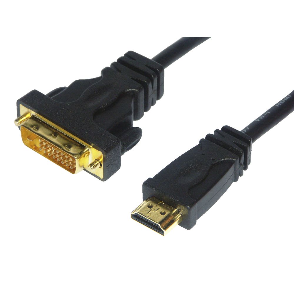 Comsol Male HDMI to Male DVI-D Cable 1m