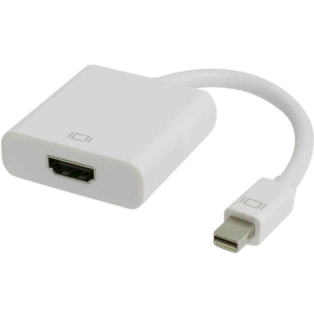 Comsol Male Mini DisplayPort to Female HDMI Adaptor 20cm