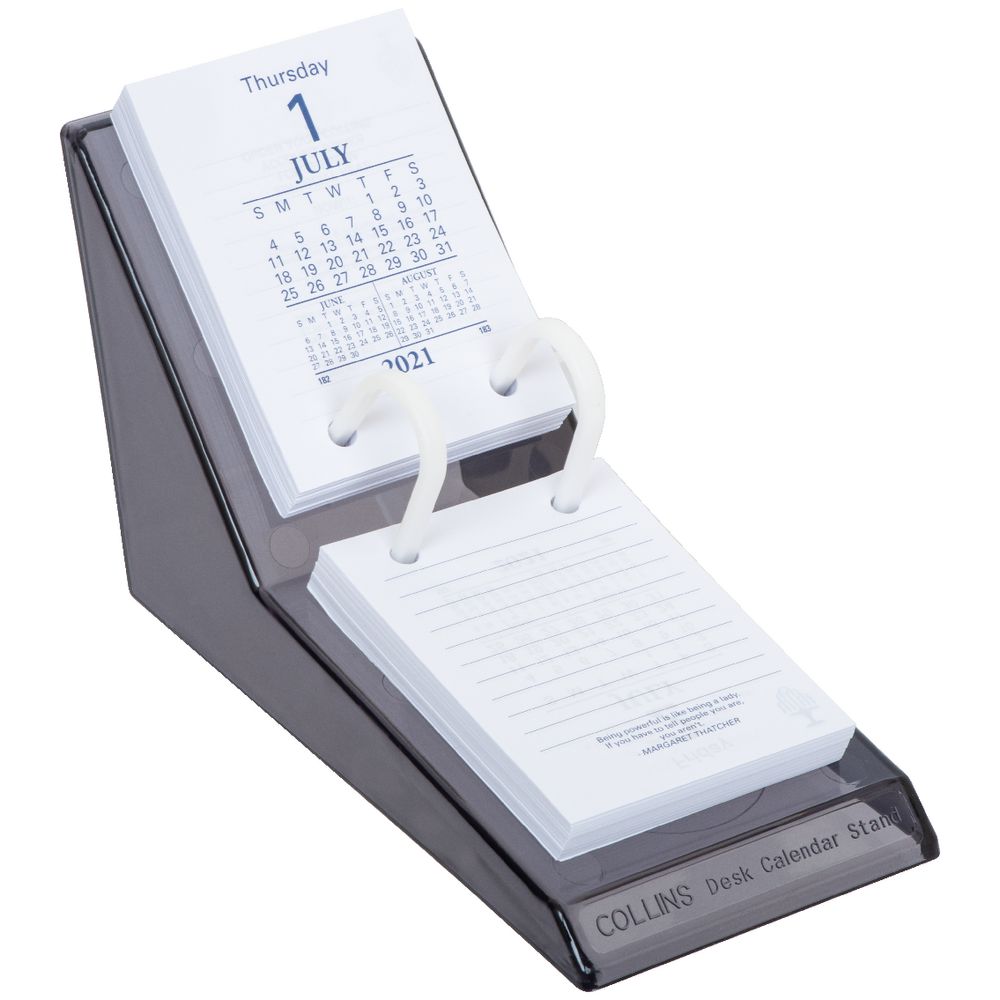 Collins 2021 Desk Calendar Refill YEARMON