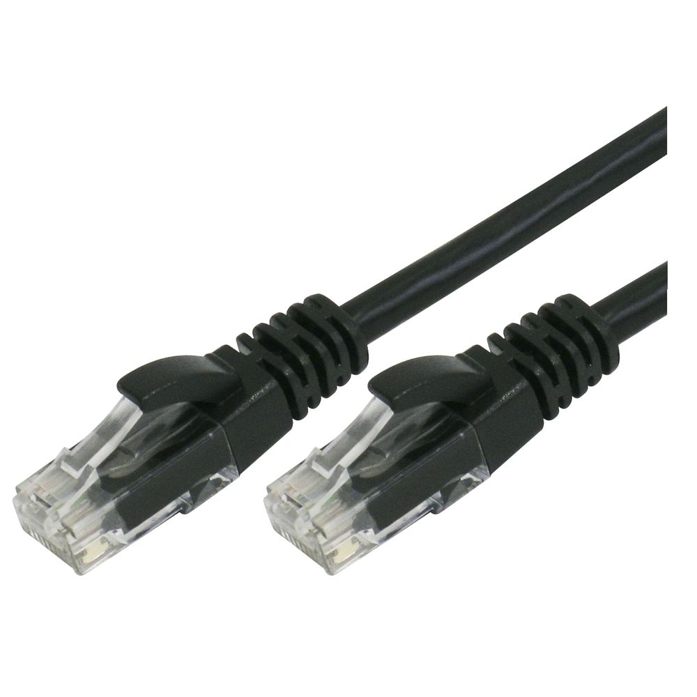 Comsol RJ45 Cat 6 Patch Cable 5m Black