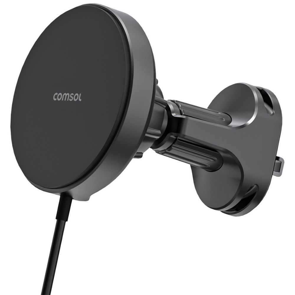 Comsol Drive Qi2 Wireless Car Charger Black Officeworks