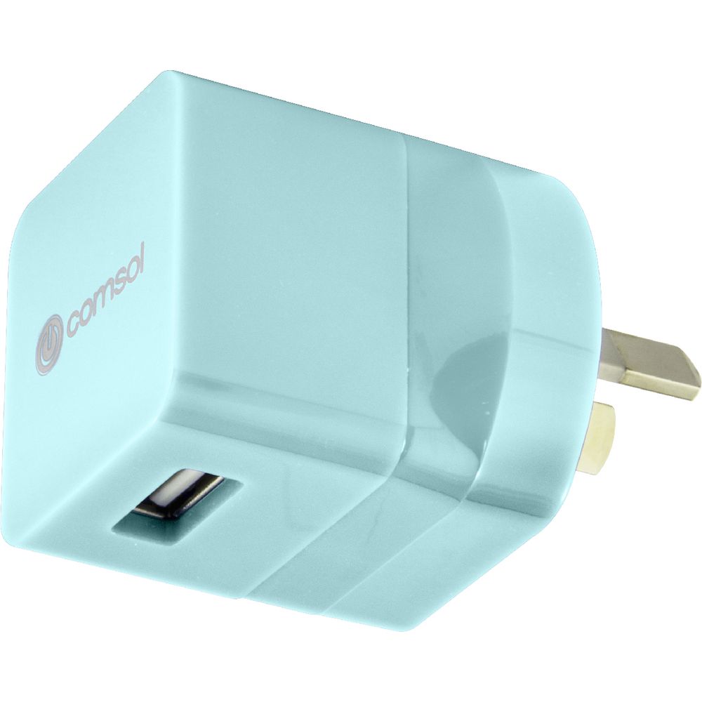 Comsol Single Port USB Wall Charger 1A/5W Limpet Shell