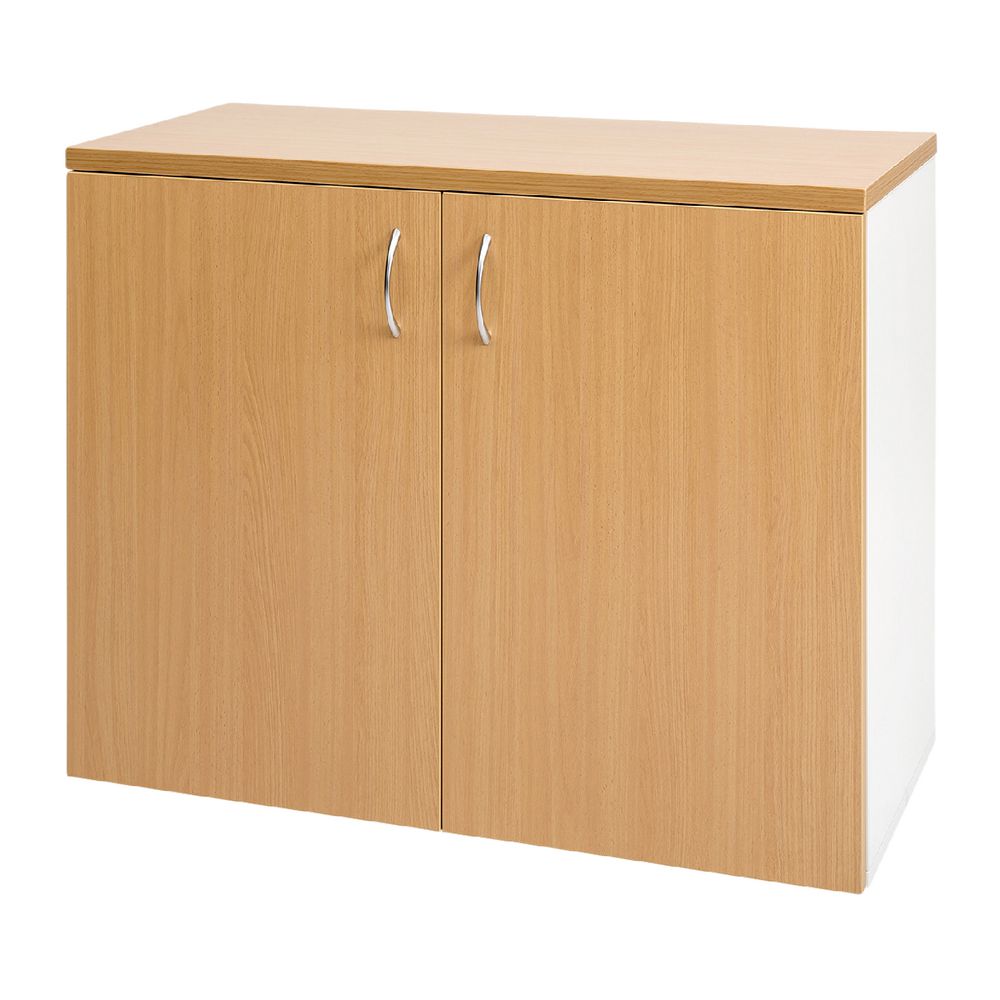 Velocity 900mm Buffet Golden Beech and White
