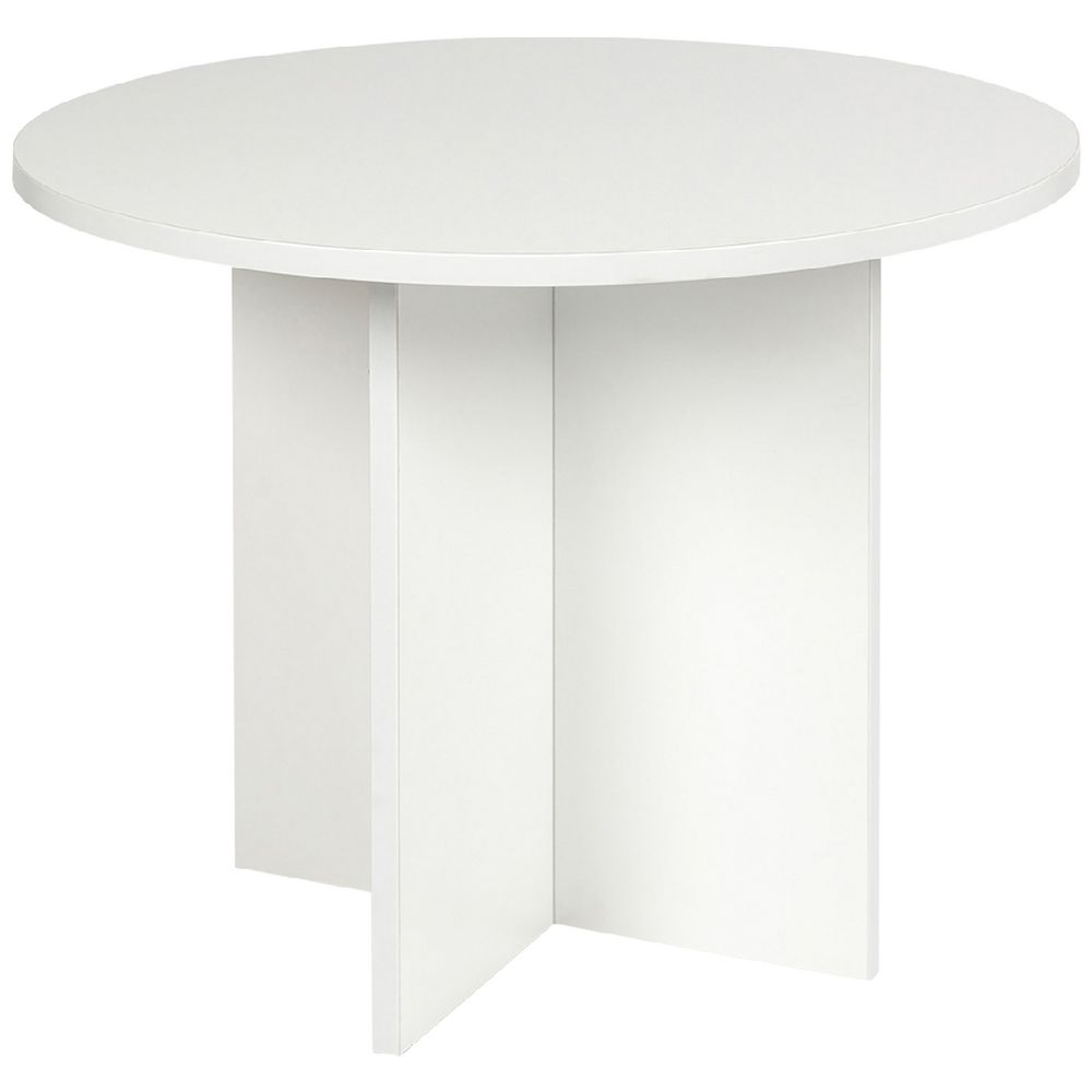 Velocity Round Table 900mm White