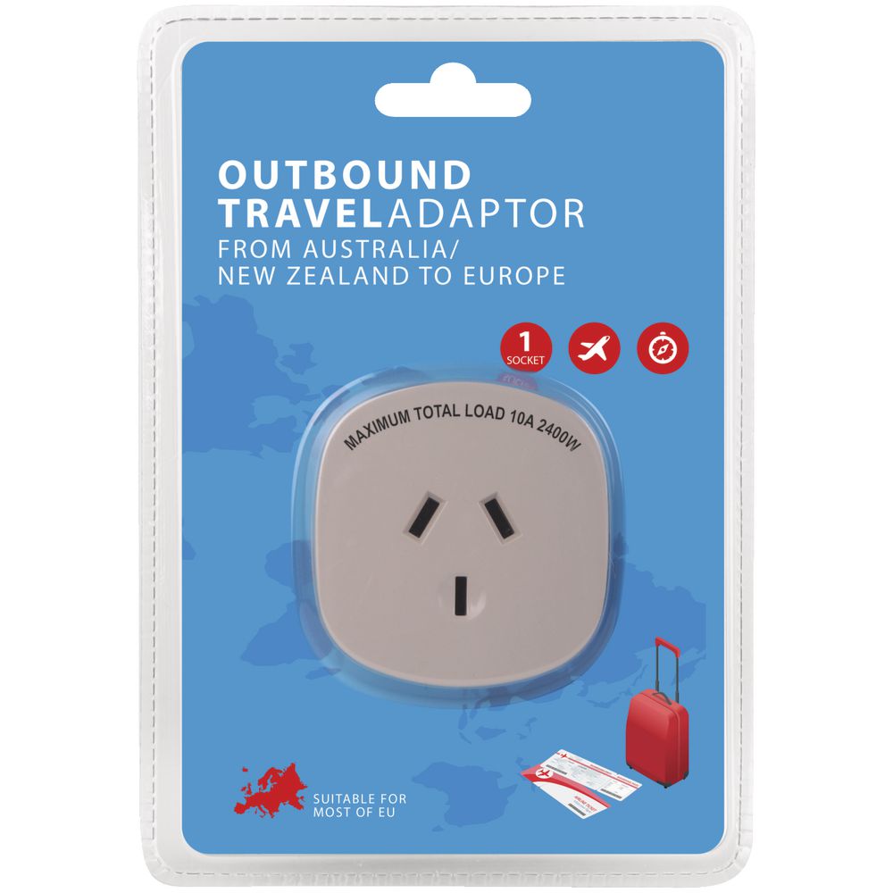 Outbound EU Travel Adaptor