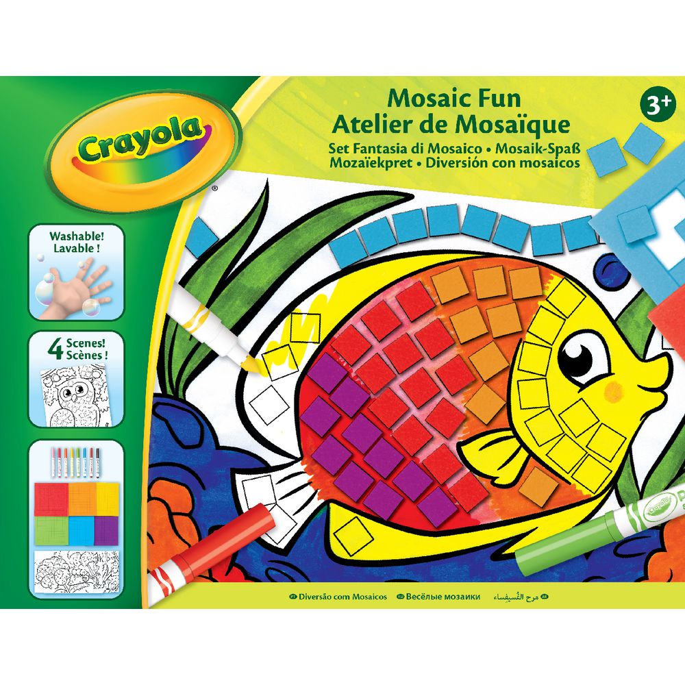 Crayola Mosaics Craft Kit | Officeworks