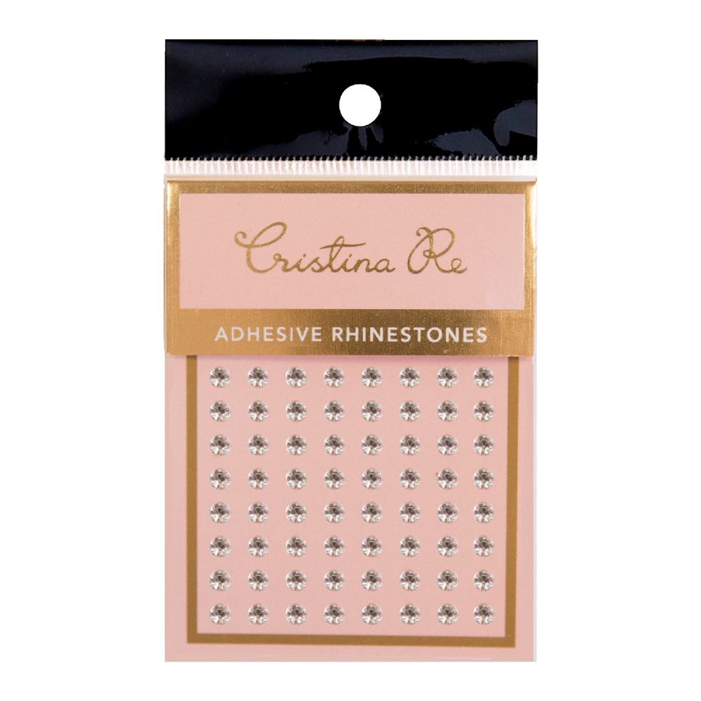 Paper Chic Adhesive Rhinestones 3mm 70 Pack