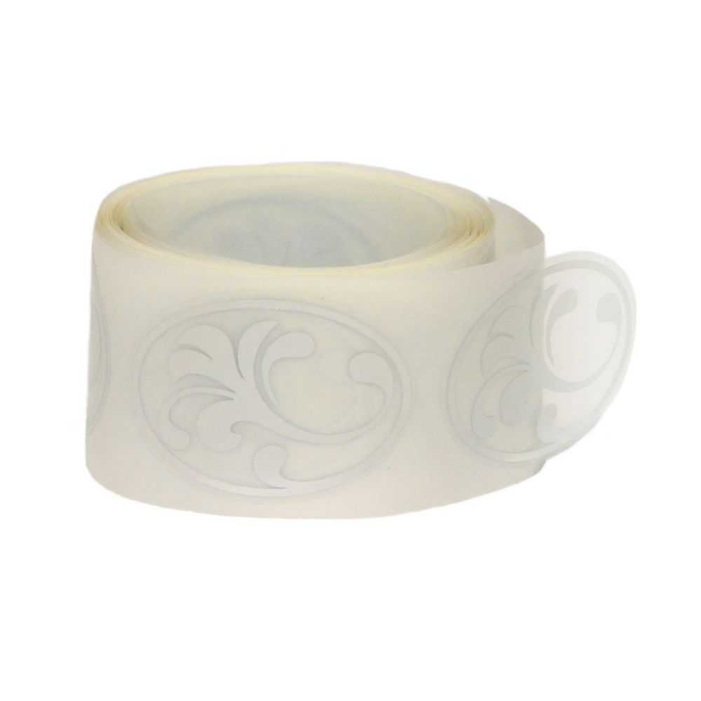 Paper Chic Seals Provincial Silver 50 Pack