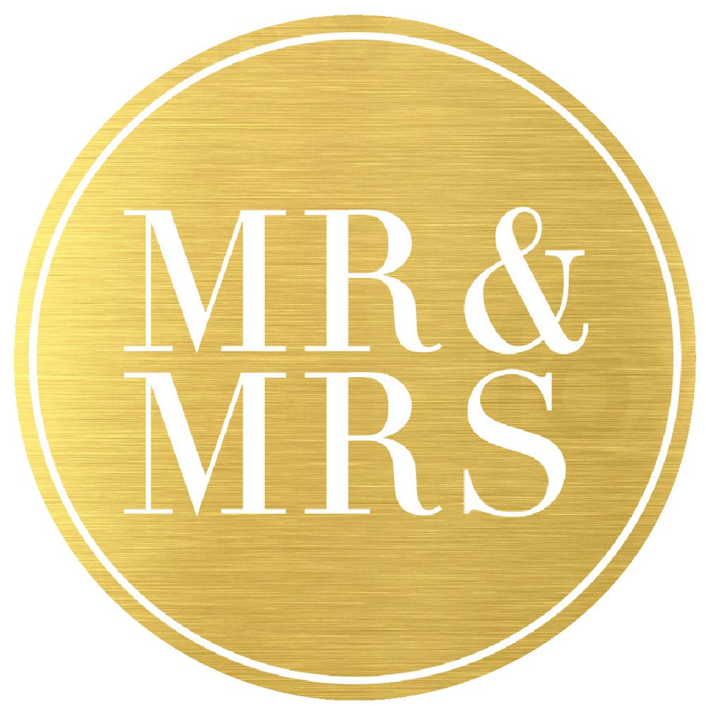 Paper Chic by Cr Mr and Mrs Seals Rose Gold 50 Pack