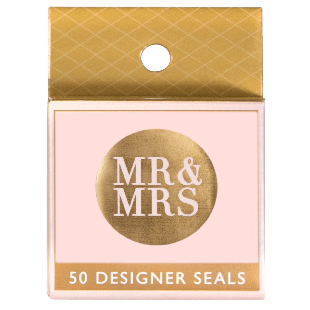 Paper Chic by Cr Mr and Mrs Seals Rose Gold 50 Pack