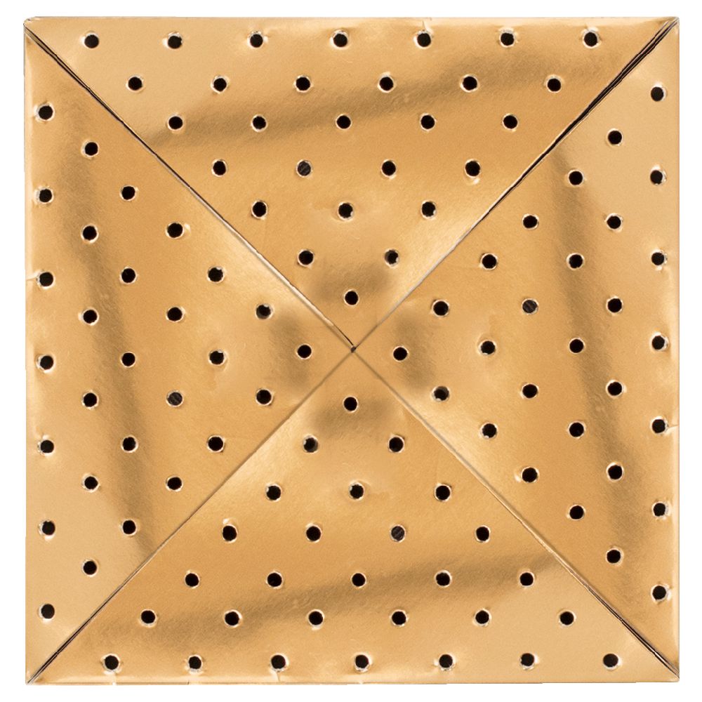 Paper Chic Square Solar Wallet Gold 5 Pack