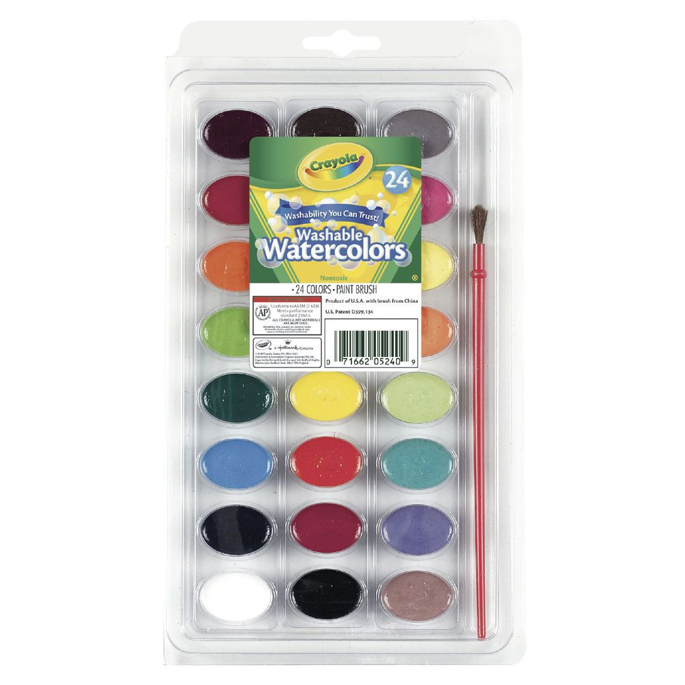 Crayola Watercolour Paints 24 Pack