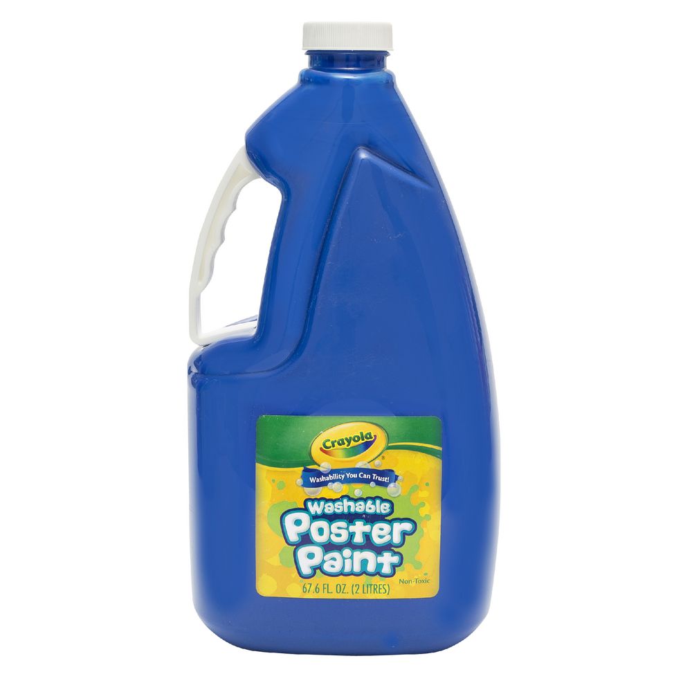Crayola Washable Poster Paint Blue 2L