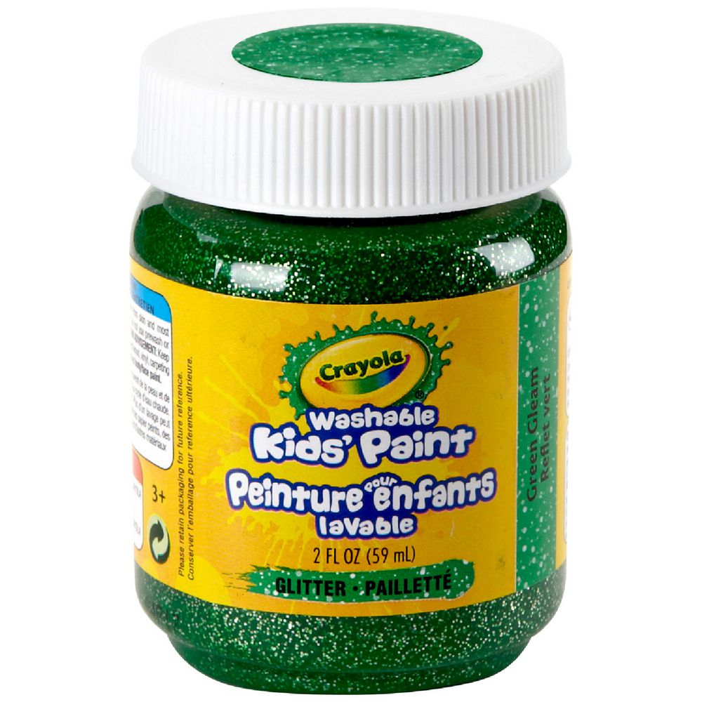 Crayola Washable Classic Kids' Paint 59mL Green Gleam