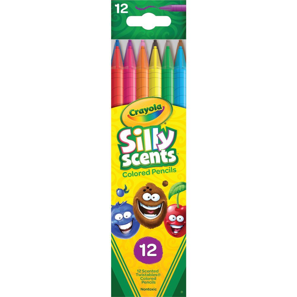 Crayola Silly Scents Twistable Pencils 12 Pack