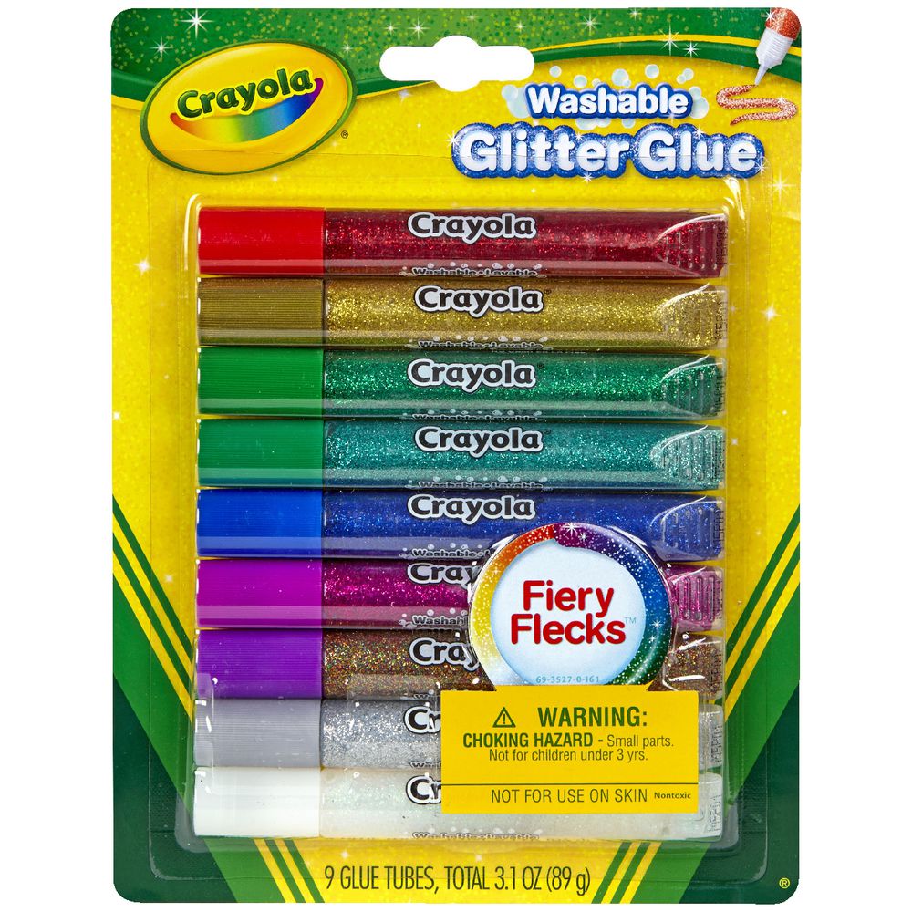 Crayola Glitter Glues 9 Pack