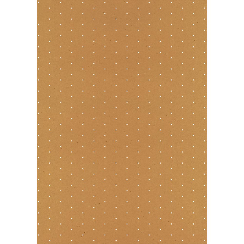 Paper Chic A4 Dots Natural Paper White 5 Pack