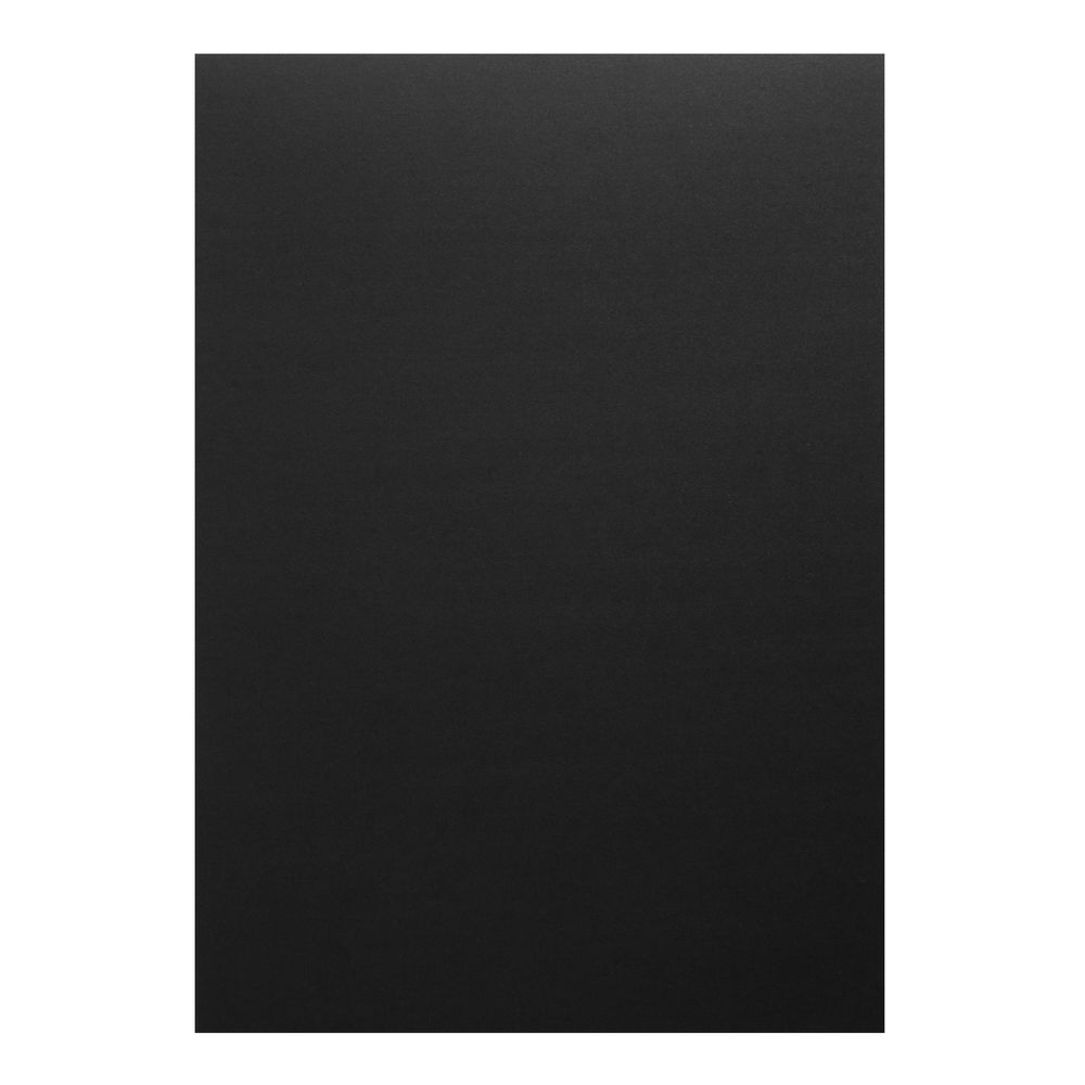 Paper Chic A4 Luxury Linen Card Ebony 10 Pack