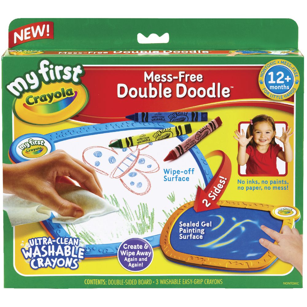 Crayola My First Mess-Free Double Doodle