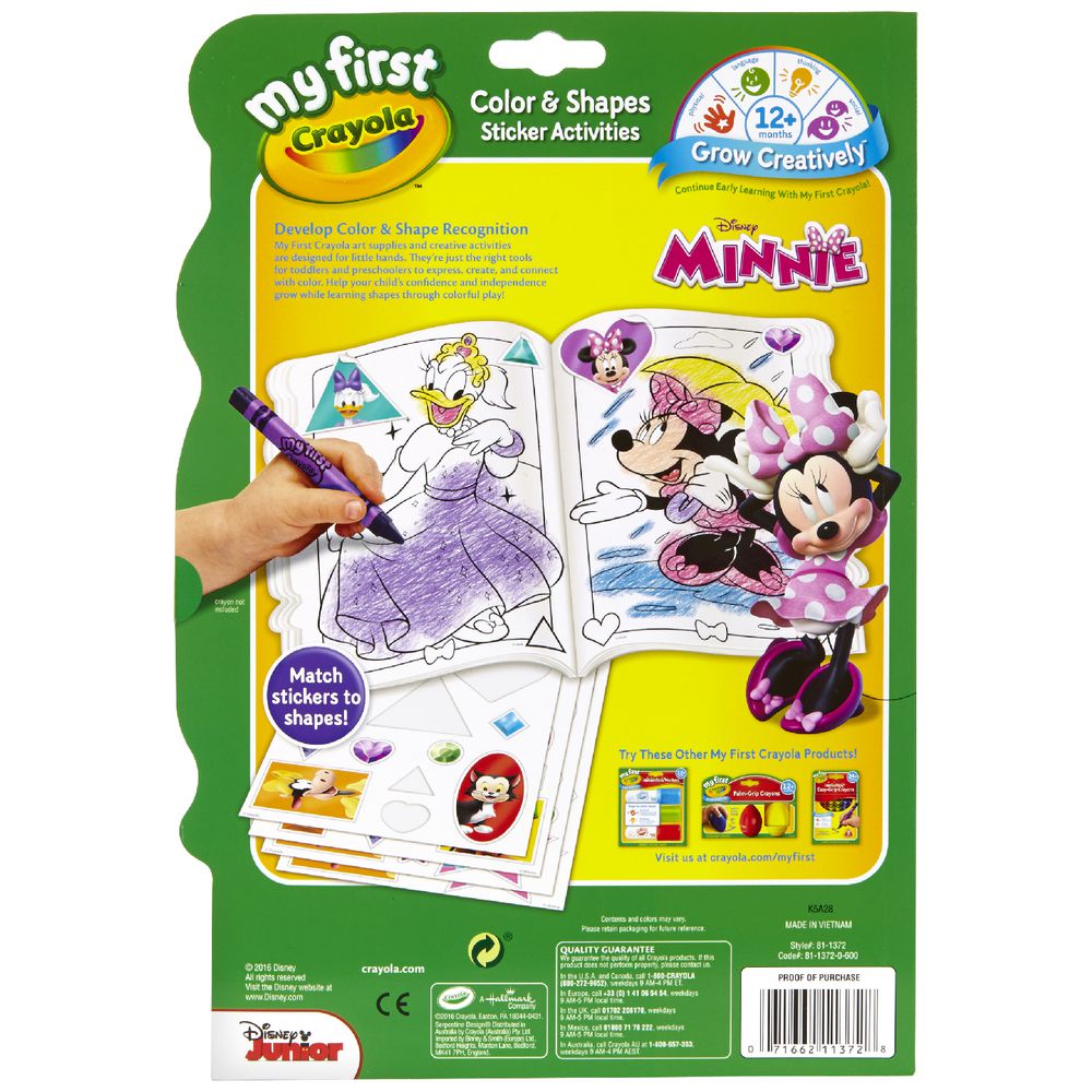 Crayola My First Color and Activity Book