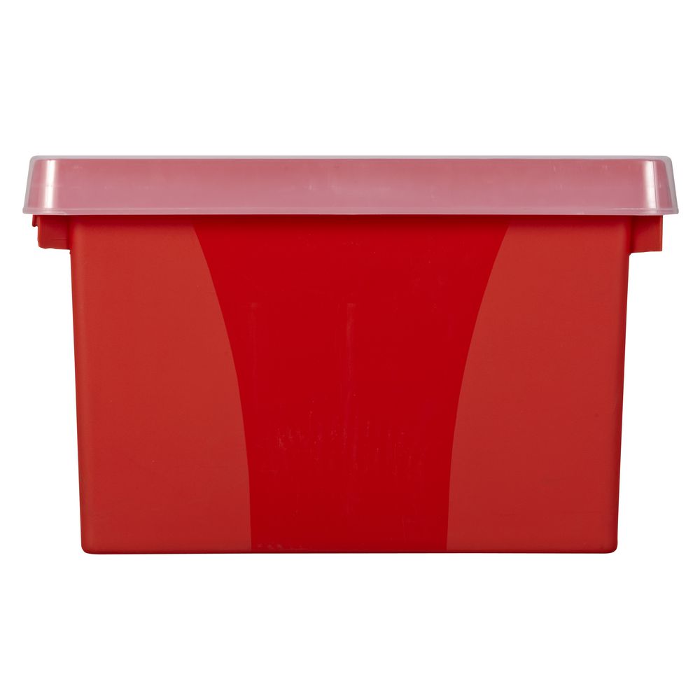 Creation Plastic Easy File n' Store 32L Red