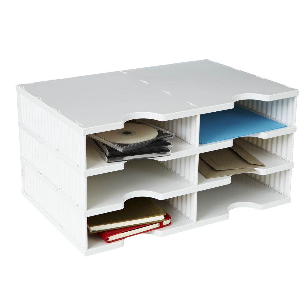 Creations Plastic Store N Order Literature Sorter 6 Holes