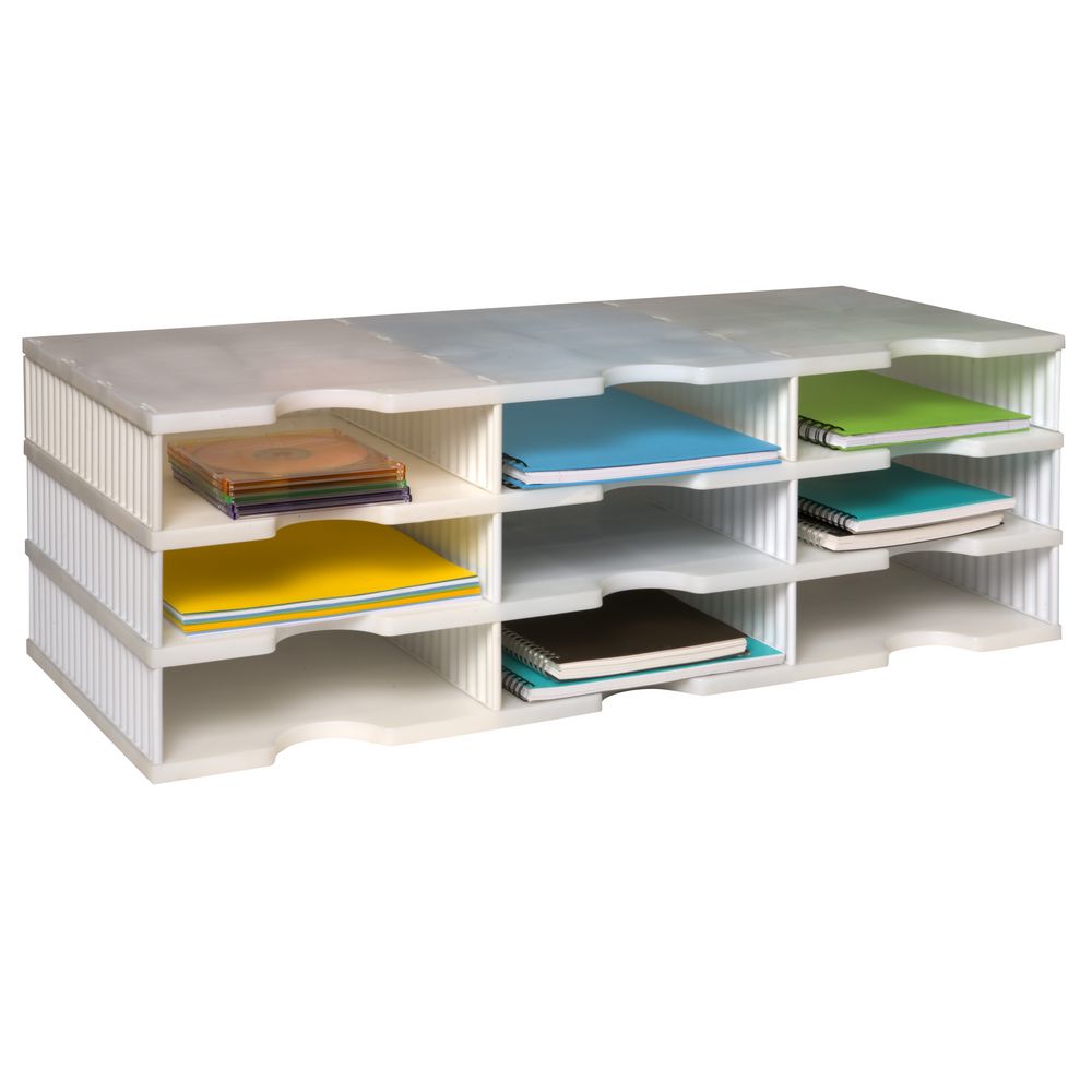 Creations Plastic Store N Order Literature Sorter 9 Holes
