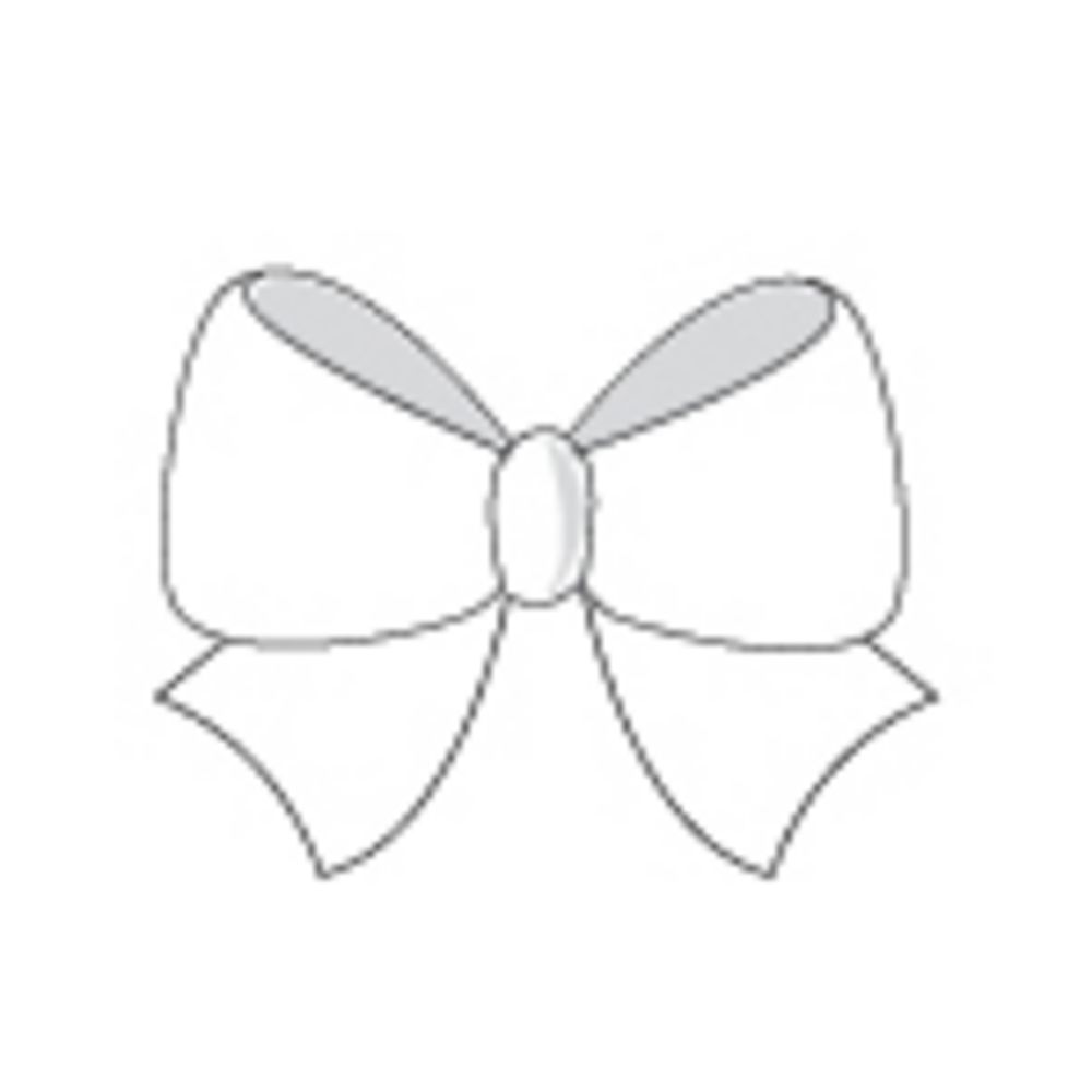Paper Chic Adhesive Bows Pearl 5 Pack