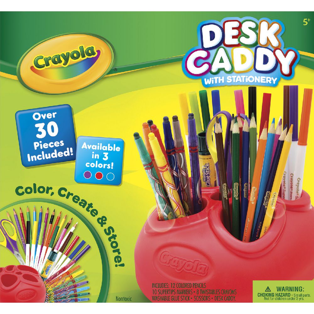 Crayola Desk Caddy With Stationery