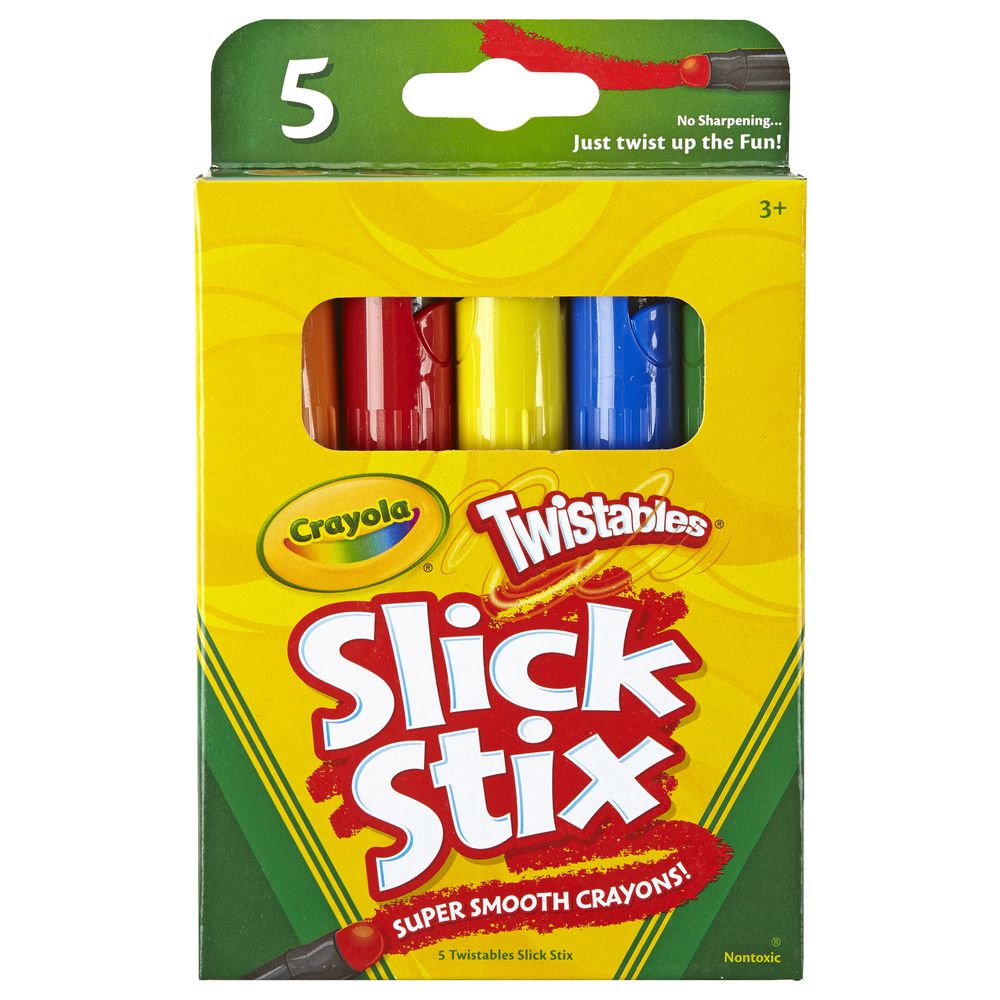 Crayola Slick Stix Crayons 5 Pack