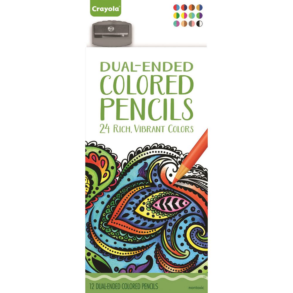 Crayola Dual Ended Pencils 12 Pack