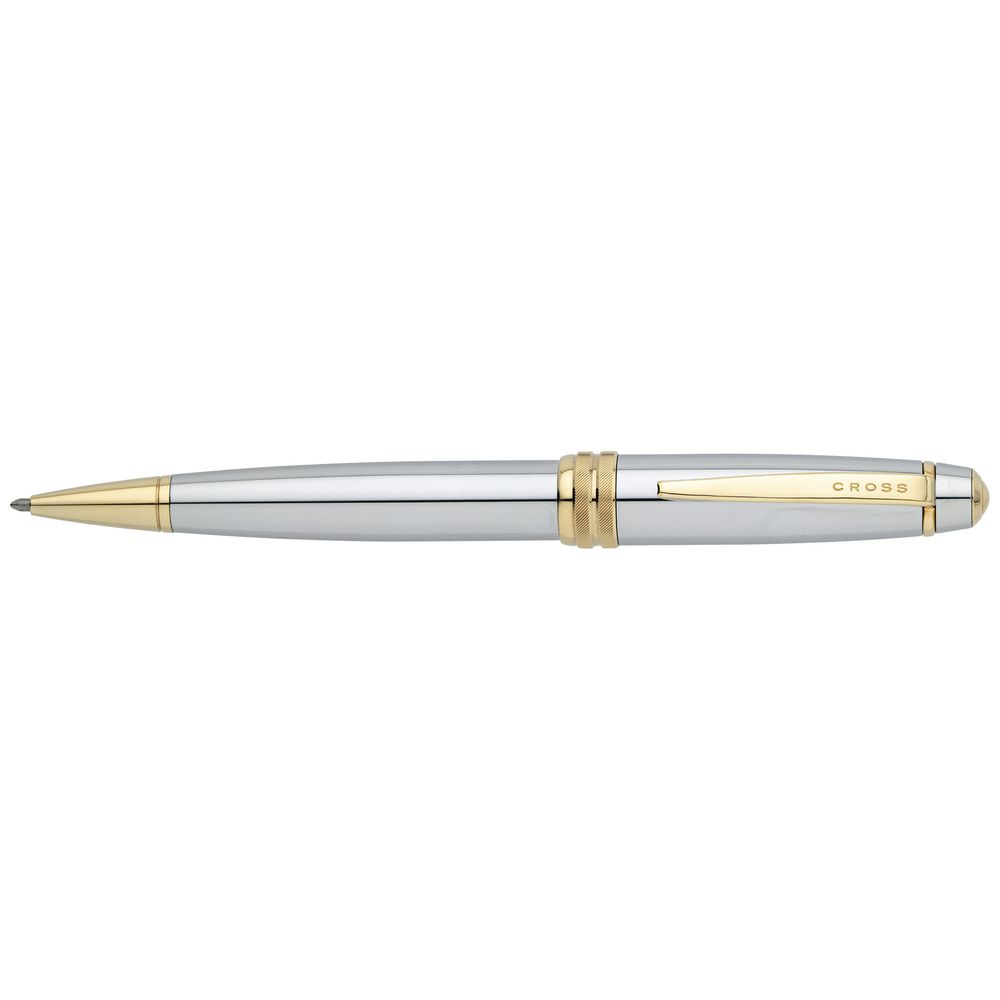 Cross Bailey Ballpoint Pen Chrome Gold