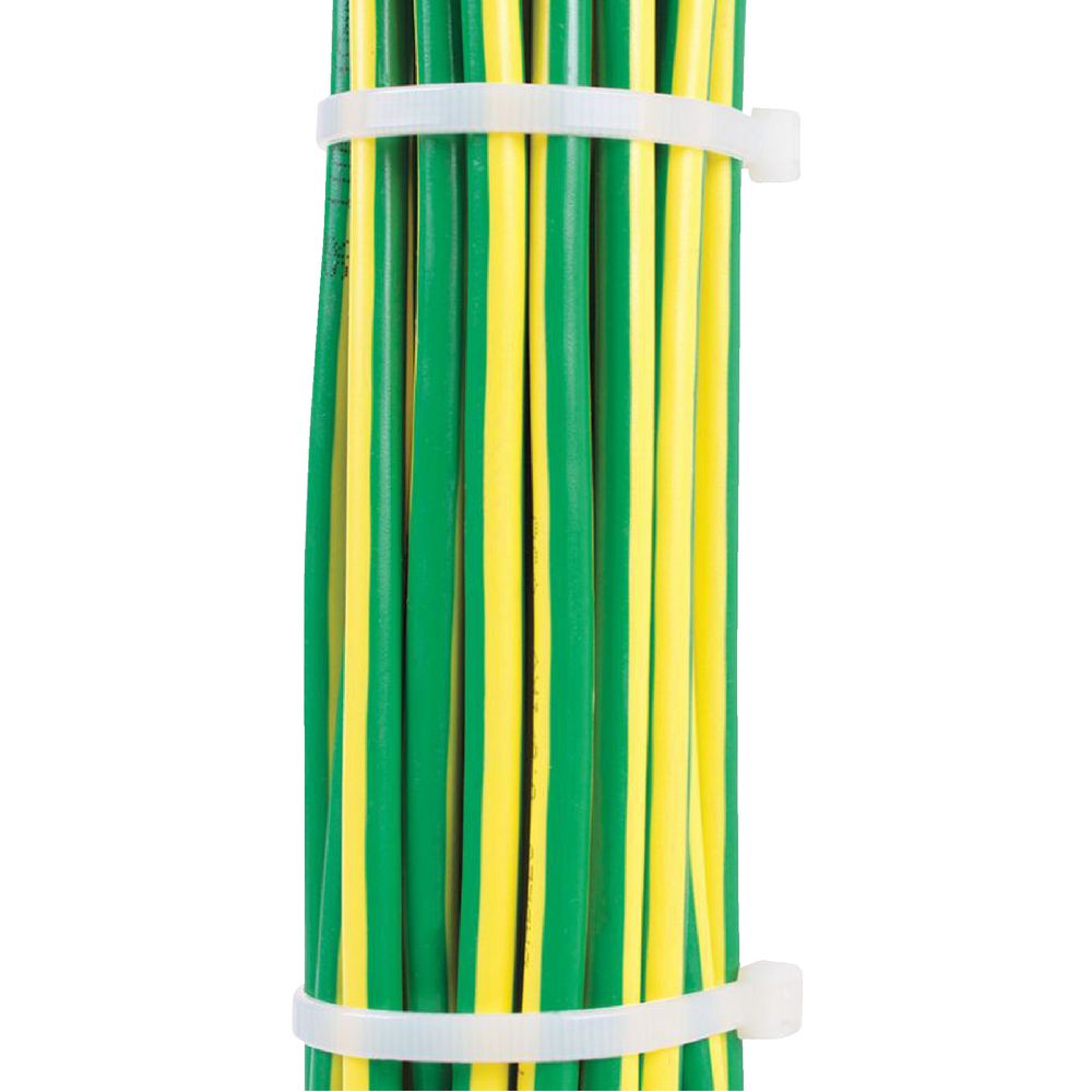 Wrapt Up Cable Ties White 200mm 25 Pack
