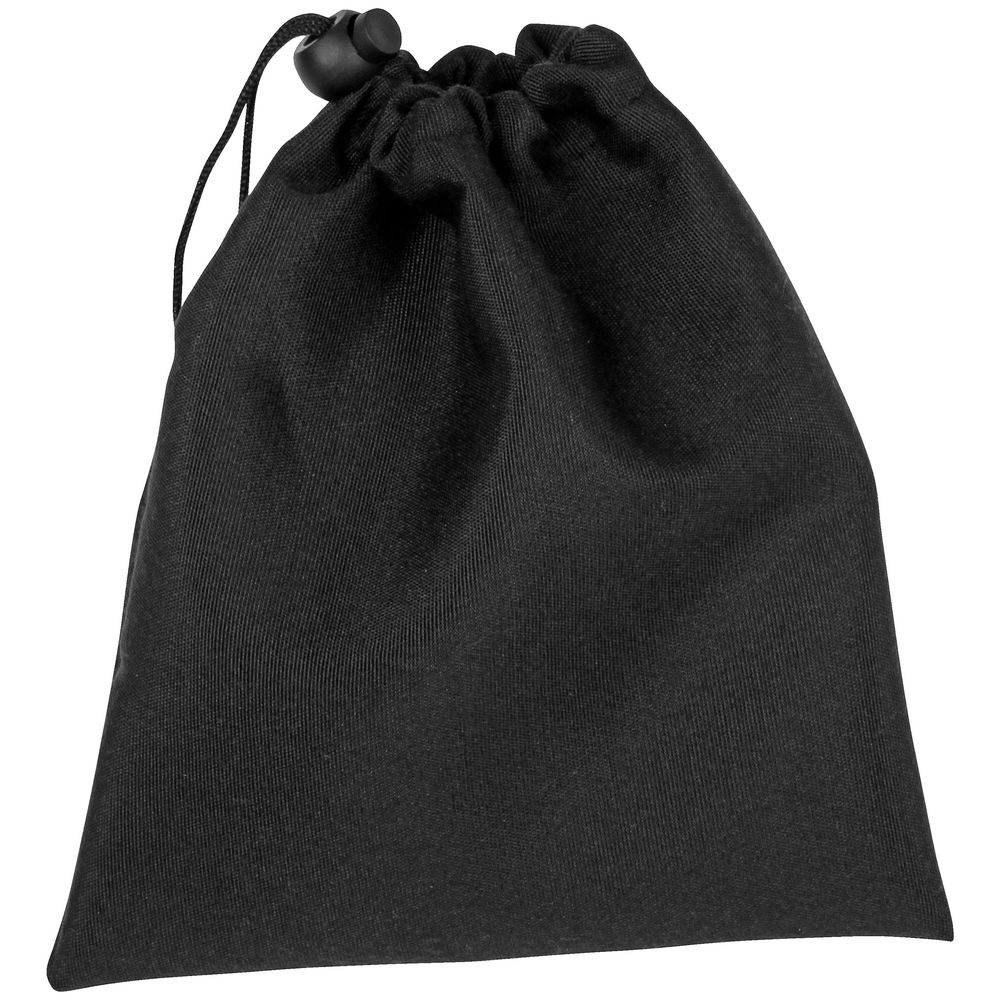 Headphones Drawstring Bag Black