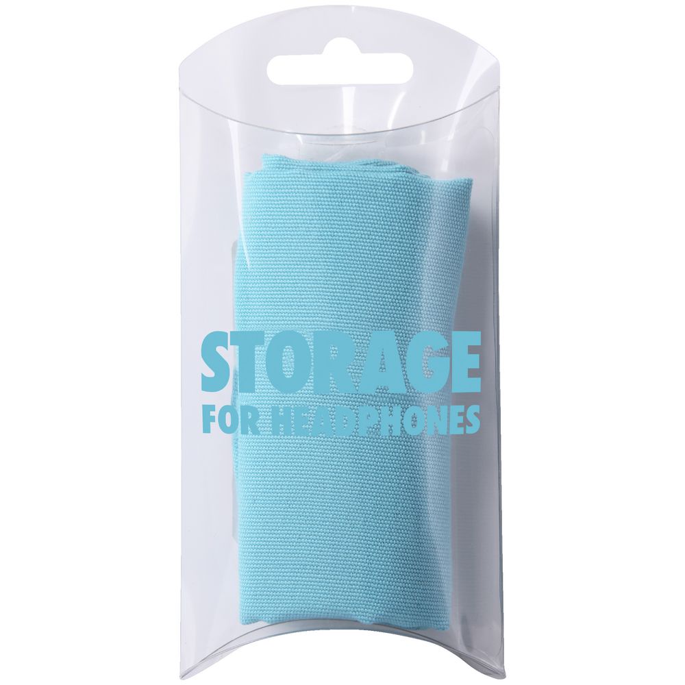 Headphones Drawstring Bag Teal