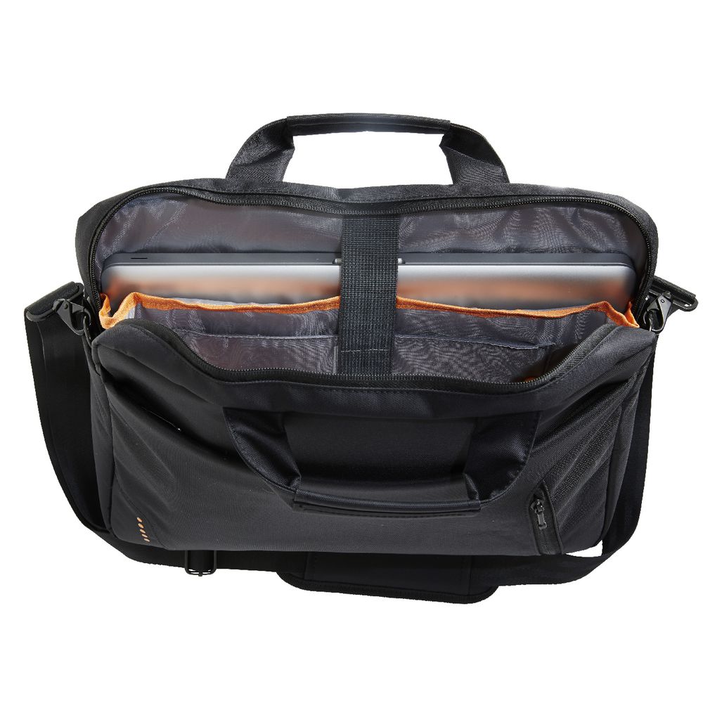 J.Burrows 17" Laptop Bag Black Officeworks