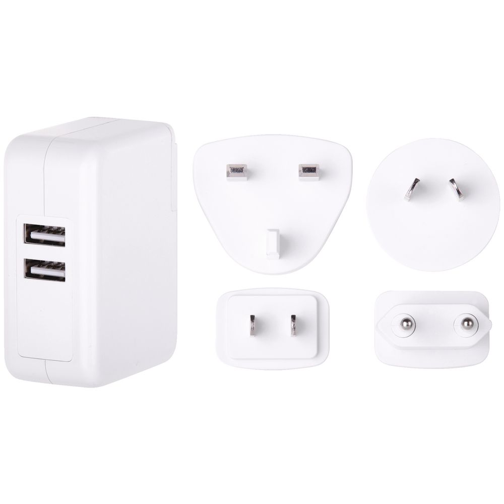 Budget 2 Port USB Travel Adaptor