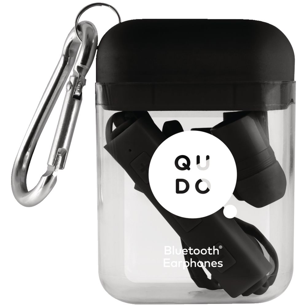 Qudo Bluetooth Earphones Black