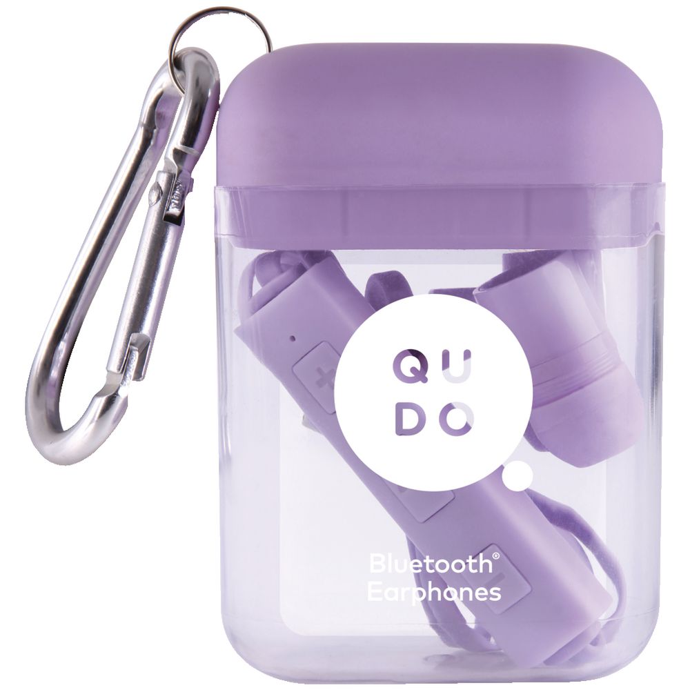 Qudo Bluetooth Earphones Purple
